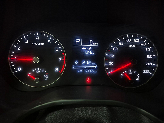 Kia Rio Luxe, 2020 года, пробег 63194 км