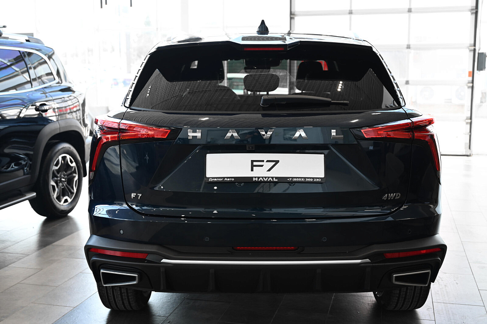 Haval F7 Техно + (2026), голубой
