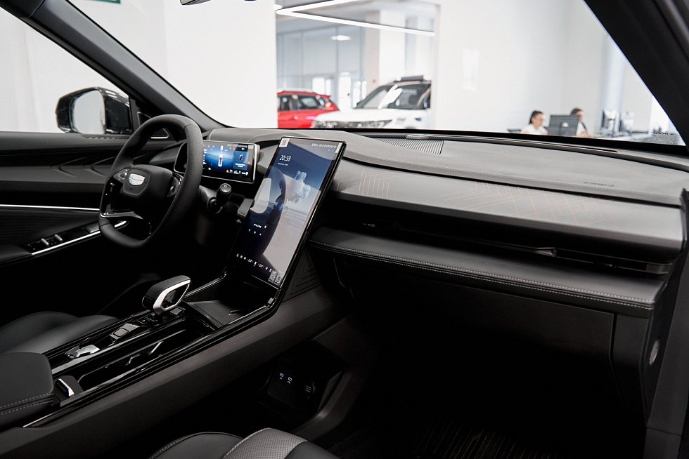 Geely Cityray Флагман, серый
