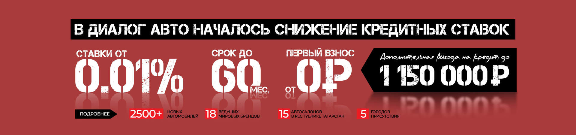 А в Диалог Авто уже снижение кредитных ставок!