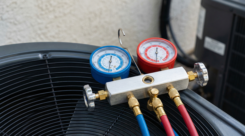 Заправка кондиционера — фото